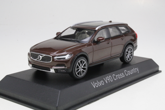 Volvo V90 Cross Country 2017, ruskea - Sulje napsauttamalla kuva