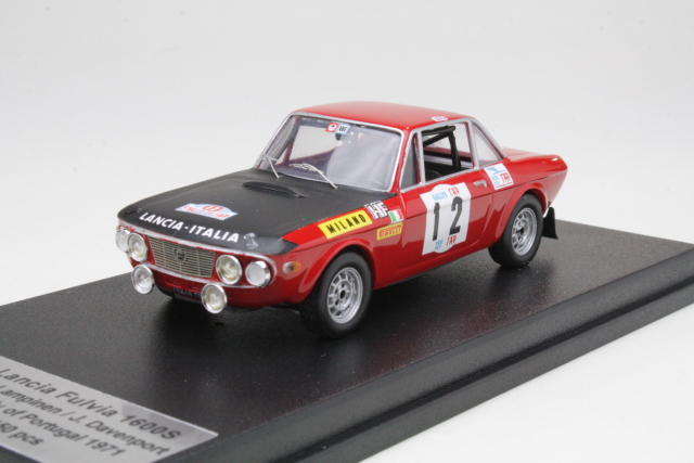 Lancia Fulvia Coupe 1600S, 2nd. Portugal1971, S.Lampinen, no.12