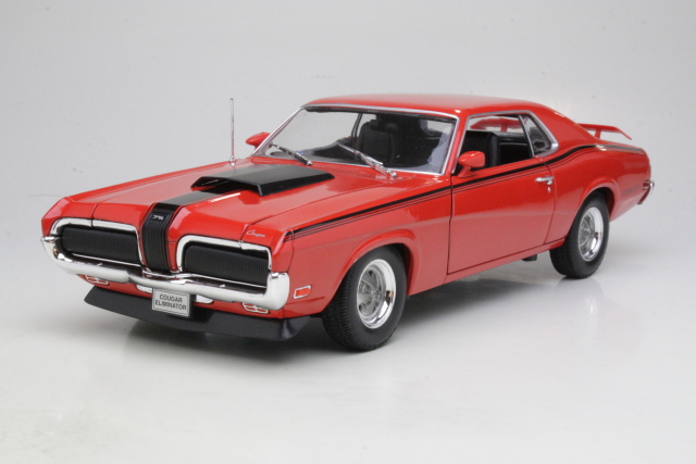 Mercury Cougar Eliminator Coupe 1970, red