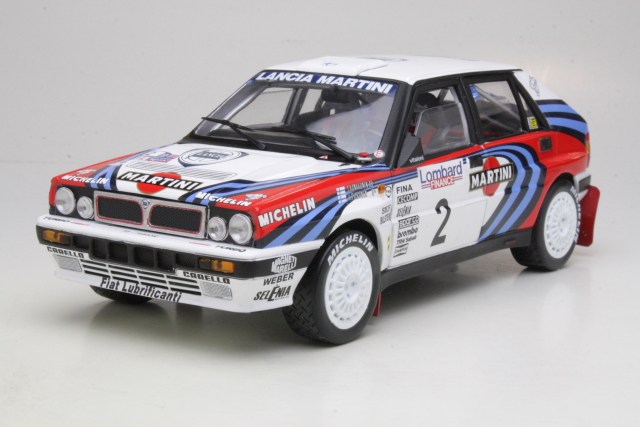 Lancia Delta HF Integrale, 1st. RAC 1991, J.Kankkunen, no.2