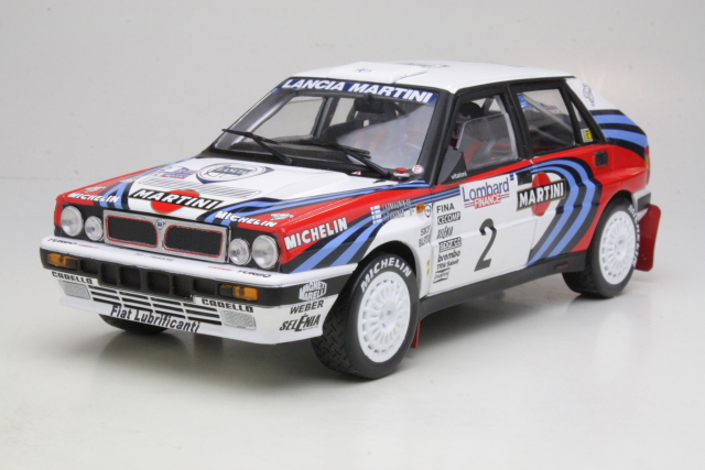 Lancia Delta HF Integrale, 1st. RAC 1991, J.Kankkunen, no.2 - Sulje napsauttamalla kuva