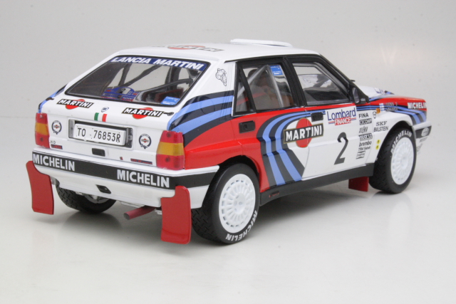 Lancia Delta HF Integrale, 1st. RAC 1991, J.Kankkunen, no.2 - Sulje napsauttamalla kuva