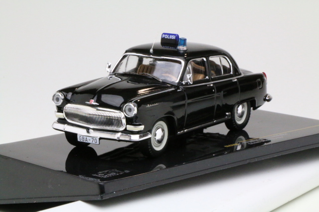 Volga GAZ M21 Poliisi 1956, musta
