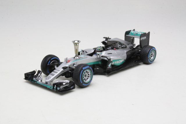 Mercedes-AMG W07, DemontrationRun World Champion 2016, N.Rosberg - Sulje napsauttamalla kuva