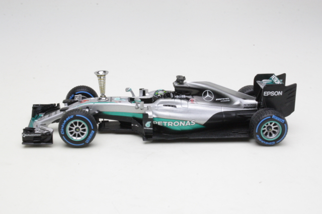 Mercedes AMG W07, DemontrationRun World Champion 2016, N.Rosberg