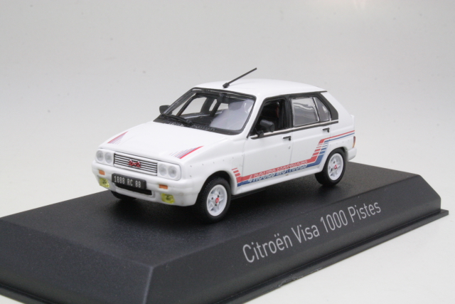 Citroen Visa 1000 Pistes 1983, valkoinen