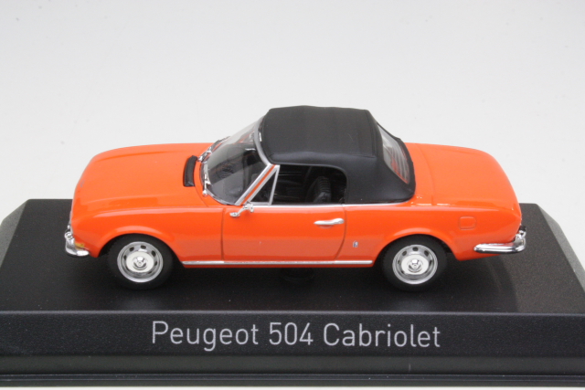 Peugeot 504 Cabriolet 1970, oranssi - Sulje napsauttamalla kuva