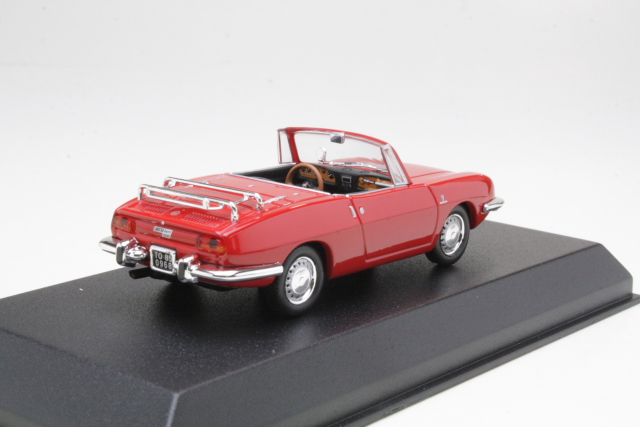 Fiat 850 Sport Spider 1968, punainen