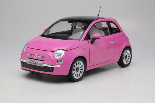 Fiat 500C 2010, pinkki - Sulje napsauttamalla kuva