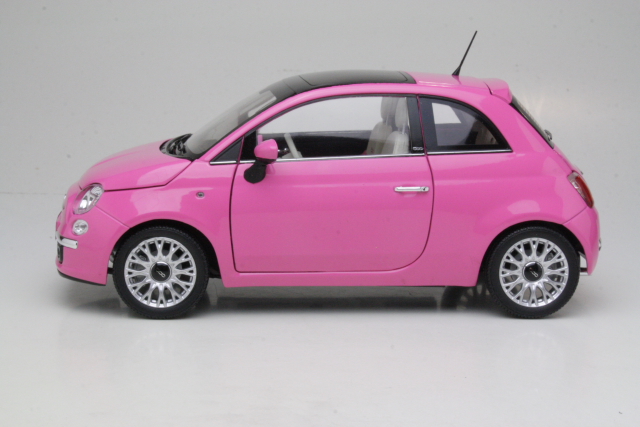 Fiat 500C 2010, pinkki - Sulje napsauttamalla kuva