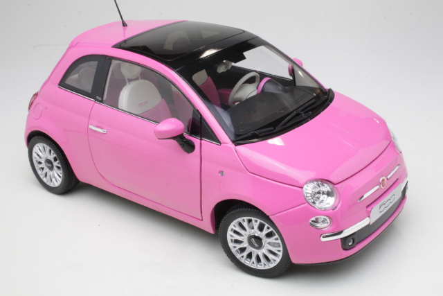 Fiat 500C 2010, pinkki - Sulje napsauttamalla kuva