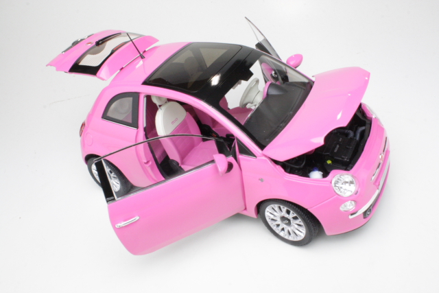 Fiat 500C 2010, pinkki - Sulje napsauttamalla kuva