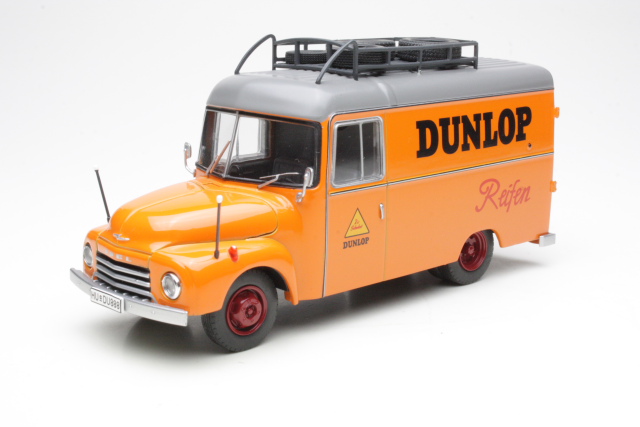 Opel Blitz 1.75T, oranssi "Dunlop" - Sulje napsauttamalla kuva