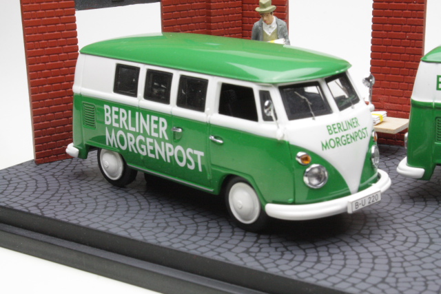 VW T1 Diorama "Berliner Morgenpost" - Sulje napsauttamalla kuva