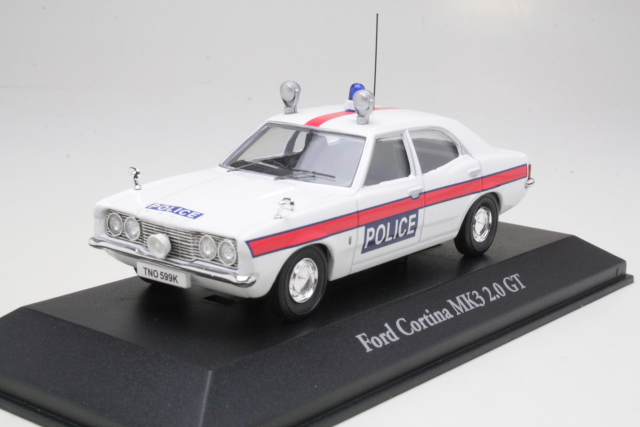 Ford Cortina Mk3 2.0 GT "British Police" - Sulje napsauttamalla kuva