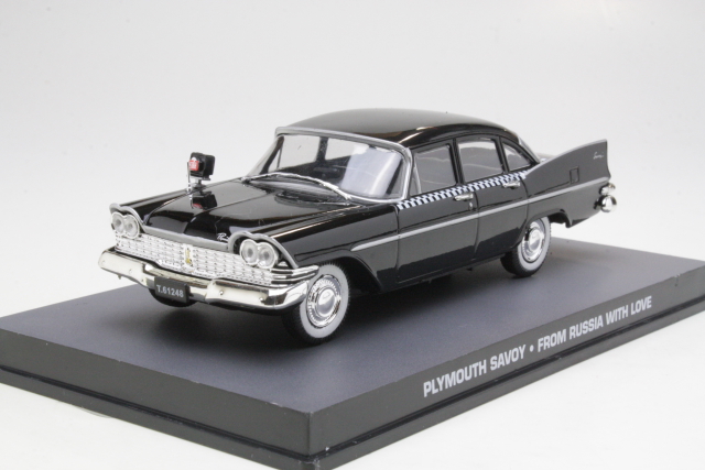 Plymouth Savoy 1963, musta "Taxi"