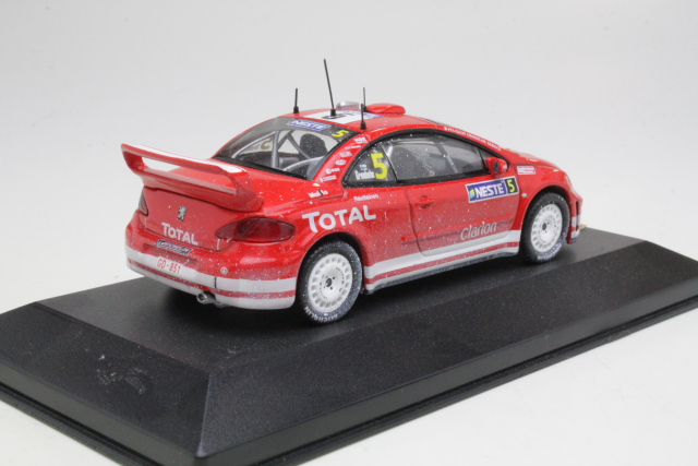 Peugeot 307 WRC, 1st. Finland 2004, M.Grönholm, no.5 - Sulje napsauttamalla kuva