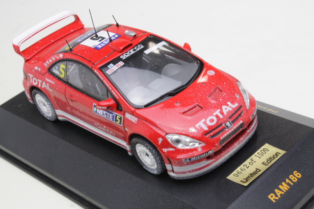 Peugeot 307 WRC, 1st. Finland 2004, M.Grönholm, no.5 - Sulje napsauttamalla kuva