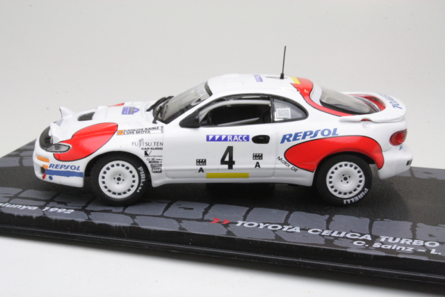 Toyota Celica Turbo 4WD ST185, Catalunya 1992, C.Sainz, no.4