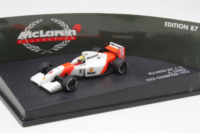 McLaren Ford MP4/8, Vice-Champion 1993, A.Senna, no.8 - Sulje napsauttamalla kuva