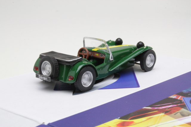 Lotus Seven, green/yellow