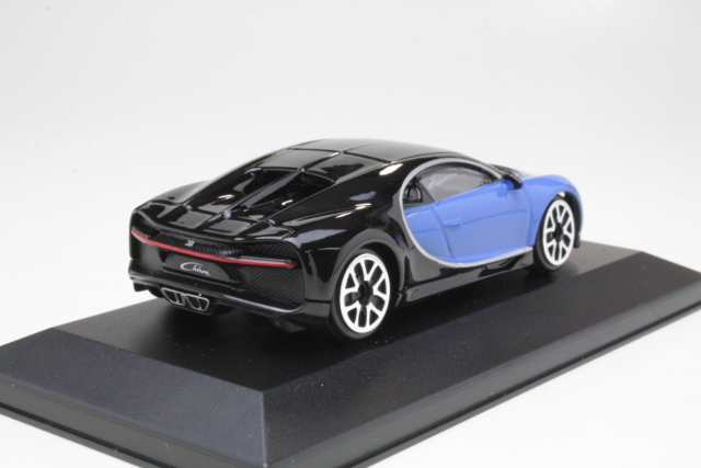 Bugatti Chiron Le Patron 2016, sininen/musta - Sulje napsauttamalla kuva