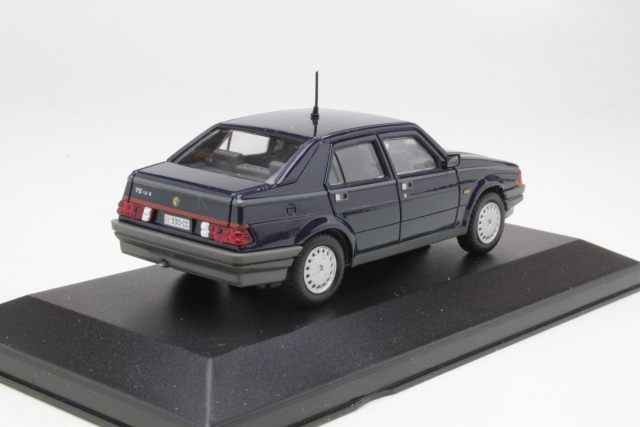 Alfa Romeo 75 1.6 I.E 1988, dark blue - Click Image to Close