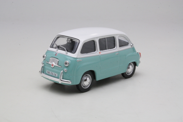 Fiat 600 Multipla, blue/white