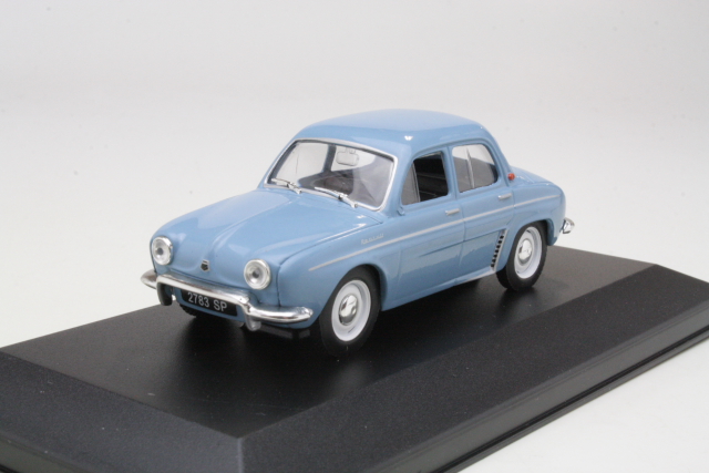 Renault Dauphine 1961, sininen - Sulje napsauttamalla kuva