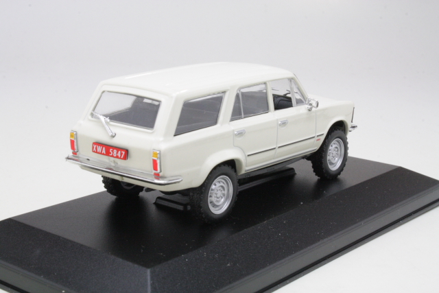 Fiat 125P 4x4 Kombi 1973, valkoinen