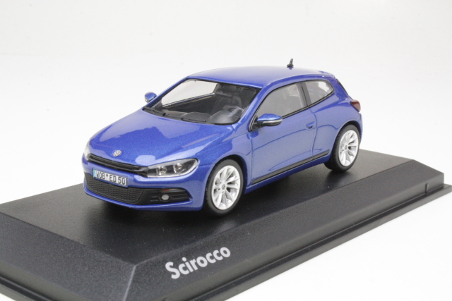 VW Scirocco 2008, sininen
