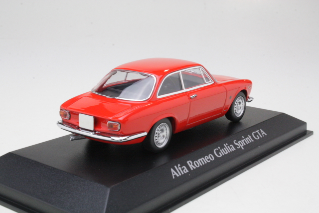 Alfa Romeo Giulia Sprint GTA 1965, punainen - Sulje napsauttamalla kuva