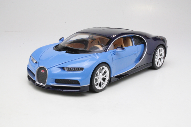 Bugatti Chiron Le Patron 2016, sininen/musta