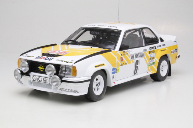 Opel Ascona B 400, 3rd. Monte Carlo 1981, J.Kleint, no.6