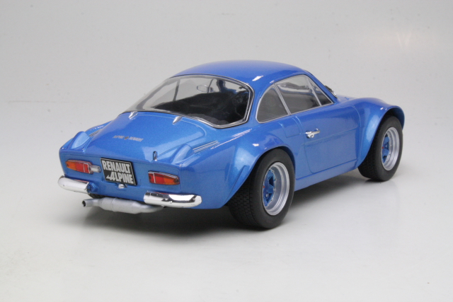 Alpine Renault A110 1972, sininen - Sulje napsauttamalla kuva