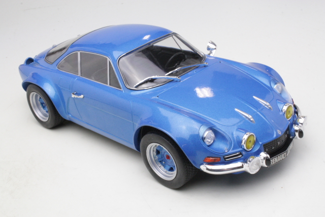 Alpine Renault A110 1972, sininen - Sulje napsauttamalla kuva