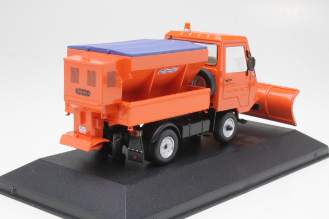 Multicar M25 1980, oranssi "Lumilevy"