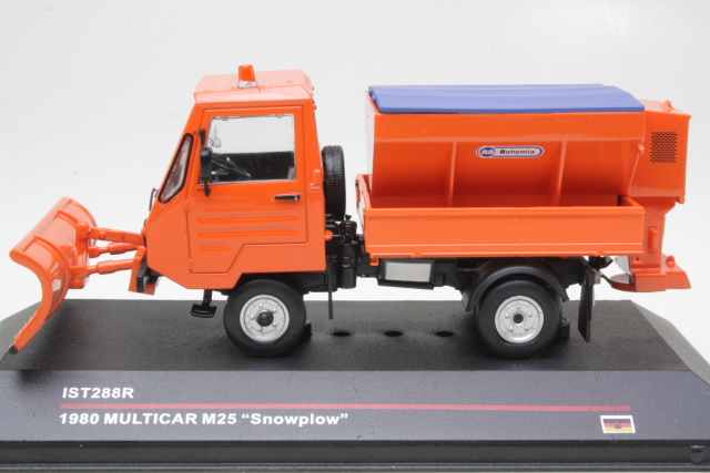 Multicar M25 1980, oranssi "Lumilevy"