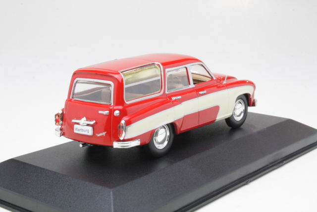 Wartburg 312 Camping 1965, red/white - Click Image to Close