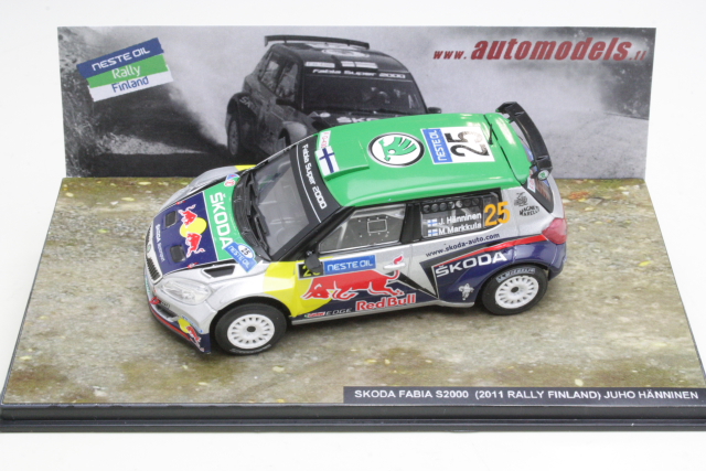Skoda Fabia S2000, Finland 2011, J.Hänninen, no.25