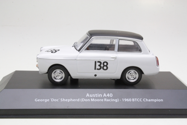 Austin A40, BTCC Champion 1960, G.Shepherd, no.138 - Sulje napsauttamalla kuva