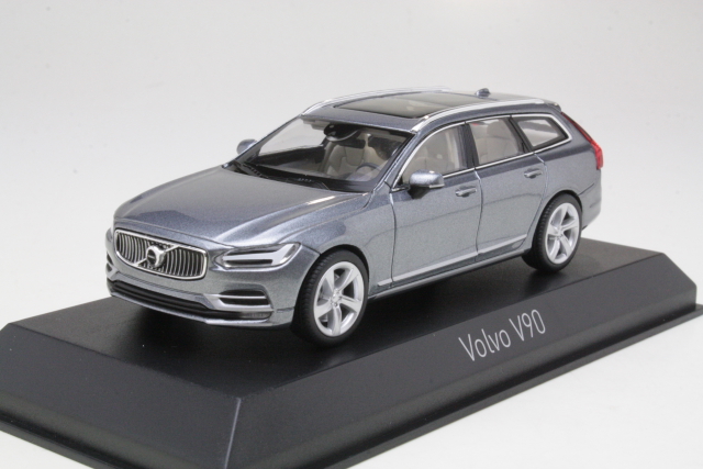 Volvo V90 2016, harmaa - Sulje napsauttamalla kuva