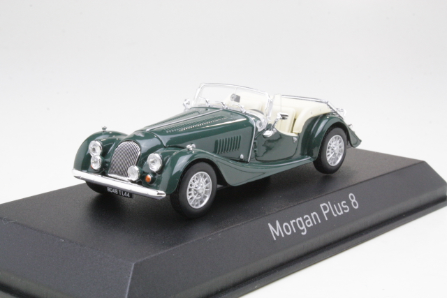 Morgan Plus 8 1980, tummanvihreä - Sulje napsauttamalla kuva