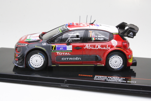 Citroen C3 WRC, Mexico 2017, K.Meeke, no.7
