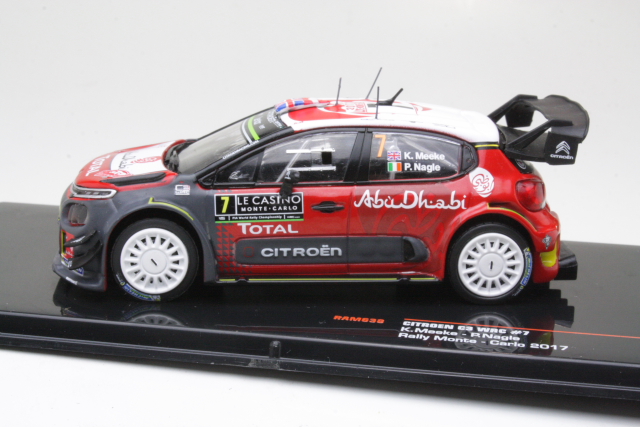 Citroen C3 WRC, Monte Carlo 2017, K.Meeke, no.7