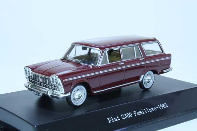 Fiat 2300 Familiare 1963, red