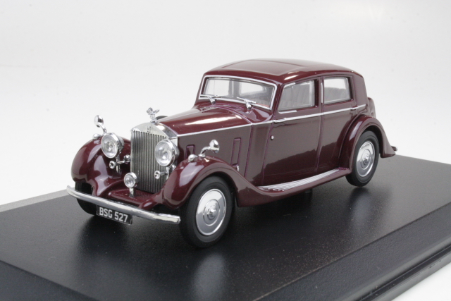 Rolls Royce 25/30 Trupp&Maberley, tummanpunainen - Sulje napsauttamalla kuva