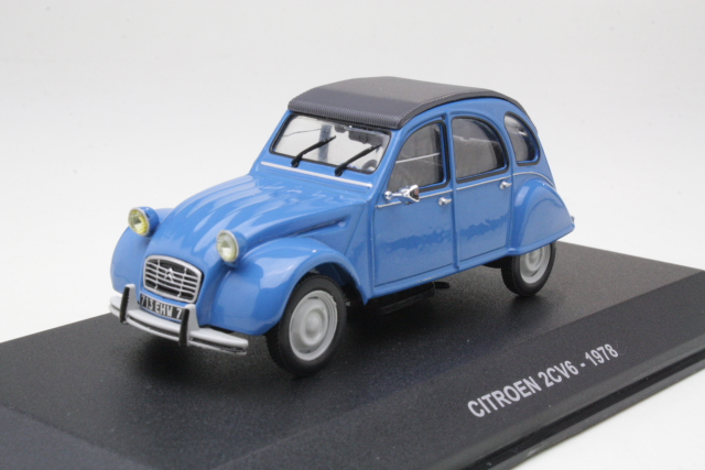 Citroen 2CV 6 1978, sininen - Sulje napsauttamalla kuva