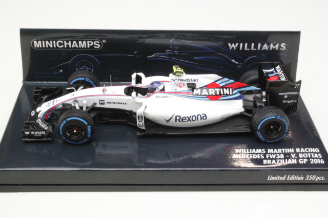 Williams FW38, Brazilian GP 2016, V.Bottas, no.77