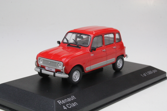 Renault 4 Clan 1978, punainen